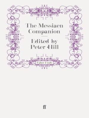 cover image of The Messiaen Companion
